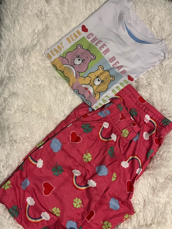 Care Bears Other - Women’s Pink Care Bears Pajama Set - Short Sleeve Top & Pants